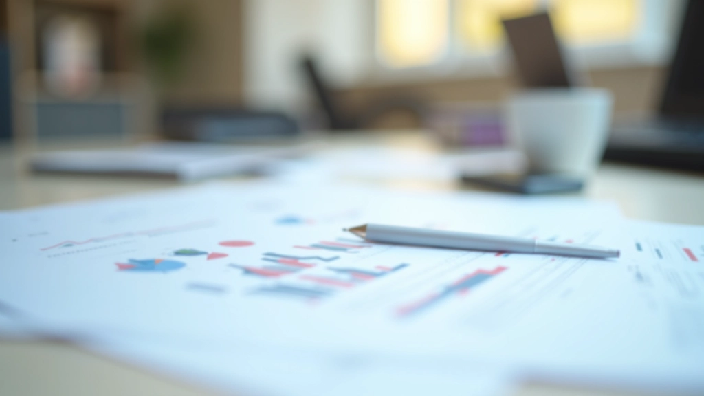 Wohnungsbörse oder Immobilienmarktbericht, Daten und Statistiken auf Papier, Lupe und Stift auf Tisch, Büroumgebung, klare Beleuchtung, scharfer Fokus